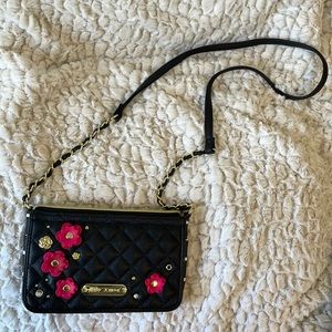 Betsey Johnson floral crossbody